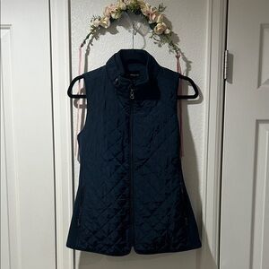 41 Hawthorn Navy Quilted Vest